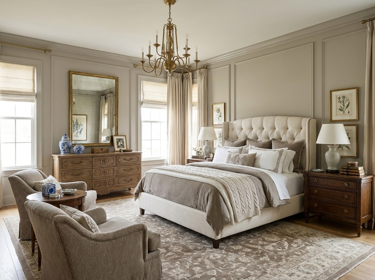 New Traditional bedroom